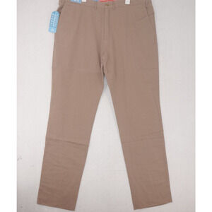 NEW Pennington & Bailes FanPants Khakis Tan Chinos Pants Size 46" Unhemmed